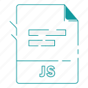 extension, file, file type, format, js, type, word