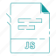 extension, file, file type, format, js, type, word 
