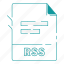 extension, file, file type, format, rss, type, word 