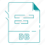 db, extension, file, file type, format, type, word 
