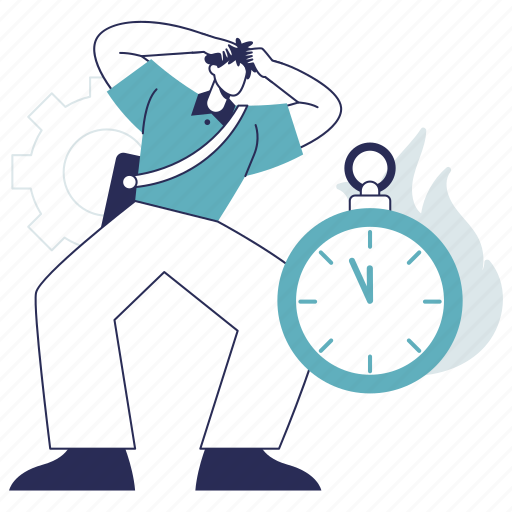 Deadline limit, schedule, time, time management, runtime, deadline, task management illustration - Download on Iconfinder