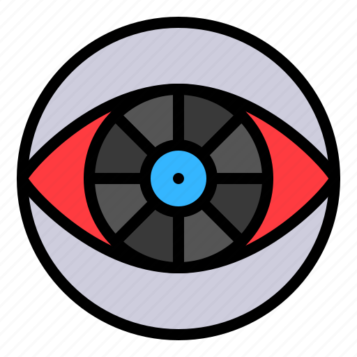 Artificial, eye, observe, sight, vision, watch icon - Download on Iconfinder