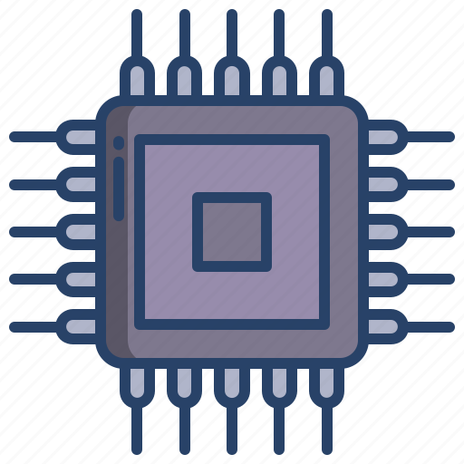 Microprocessor icon - Download on Iconfinder on Iconfinder