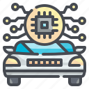 car, automatic, transportation, chip, digital