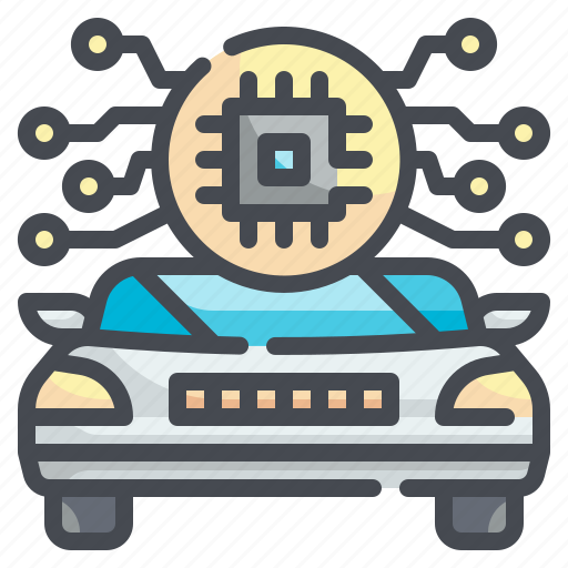 Car, automatic, transportation, chip, digital icon - Download on Iconfinder
