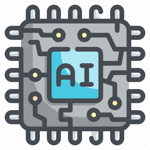 Chip, electronics, embedded, ai, cpu icon - Download on Iconfinder