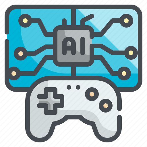 Gaming, technology, joystick, gamer, ai icon - Download on Iconfinder