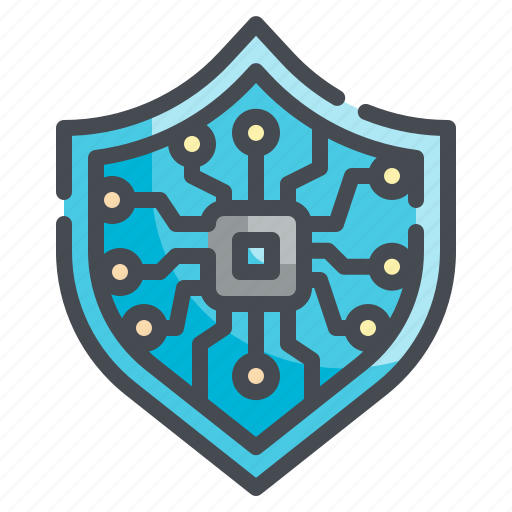 Shield, defence, electronics, protect, security icon - Download on Iconfinder