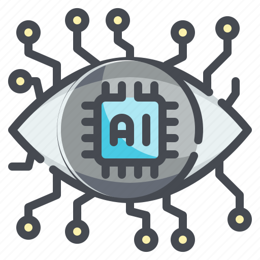 Vision, chip, futuristic, technology, automaton icon - Download on Iconfinder