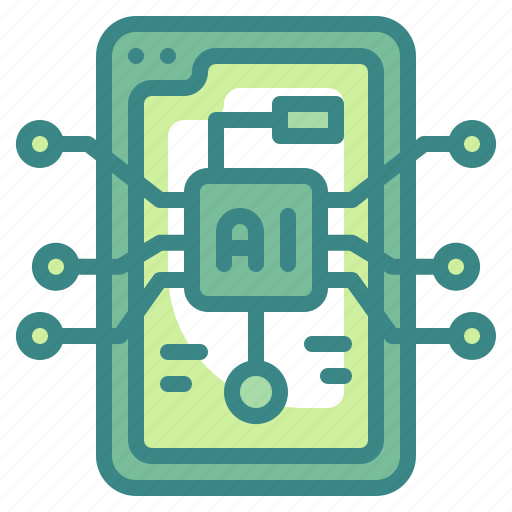 Smartphone, communications, ai, connections, technology icon - Download on Iconfinder