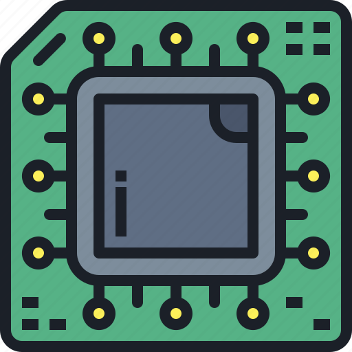 Chip, cpu, processor, technology, electronics icon - Download on Iconfinder
