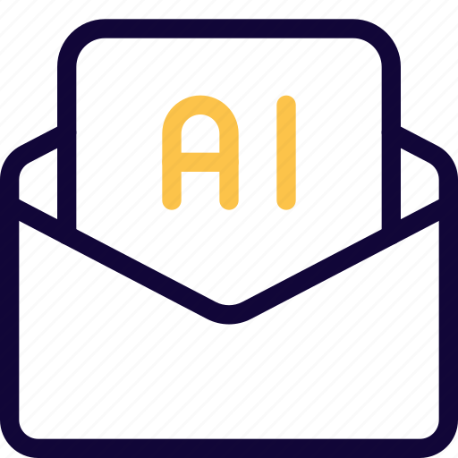 Artificial, intelligence, message, mail icon - Download on Iconfinder