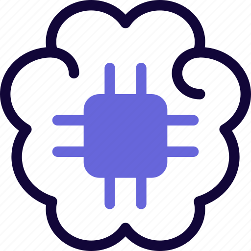 Brain, processor, technology, process icon - Download on Iconfinder