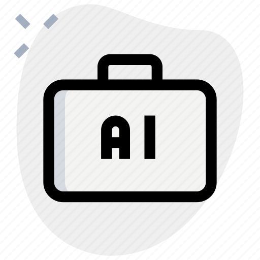 Artificial, intelligence, suitcase, technology icon - Download on Iconfinder