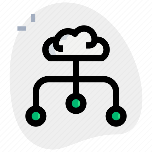 Brain, point, technology, connection icon - Download on Iconfinder