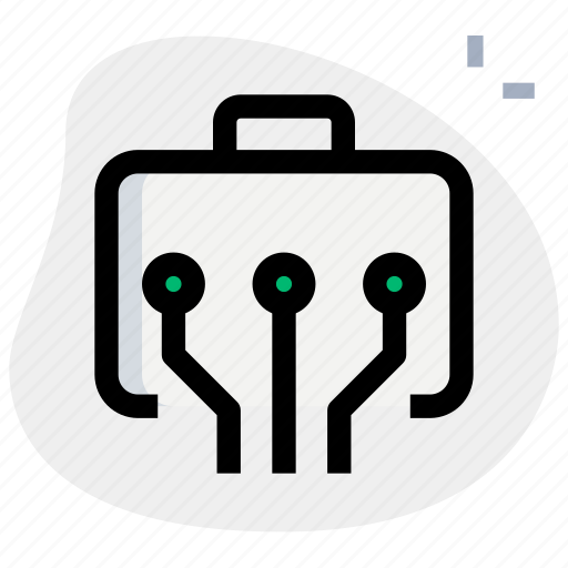 Integration, suitcase, technology, briefcase icon - Download on Iconfinder