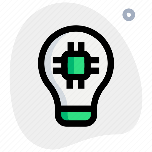 Lamp, processor, technology, development icon - Download on Iconfinder