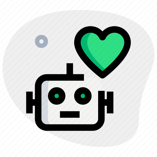 Robot, favorite, heart, gadget icon - Download on Iconfinder