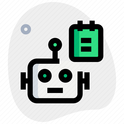 Notes, robot, technology, gadget icon - Download on Iconfinder