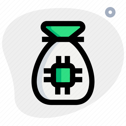 Sack, processor, technology, network icon - Download on Iconfinder