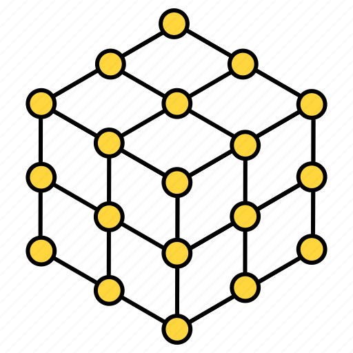 Crystal lattice, molecule, compound, structure, chemistry icon - Download on Iconfinder