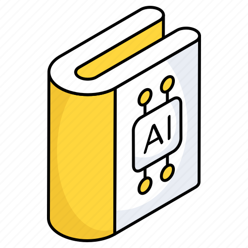 Ai book, ai education, booklet, handbook, guidebook icon - Download on Iconfinder