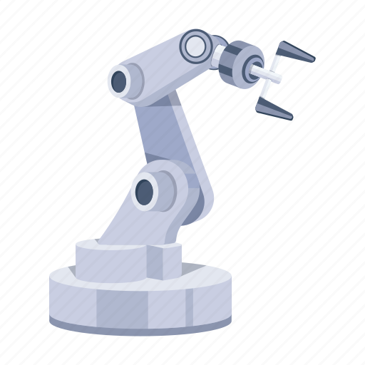 Robotic arm, robot technology, robotics, industrial robot, manufacturing robot icon - Download on Iconfinder