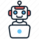 bot, assistant, robot, chatbot, cyborg