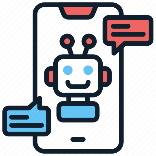 Chatbot, artificial, intelligence, chatterbot, automated, agent, textbot icon - Download on Iconfinder