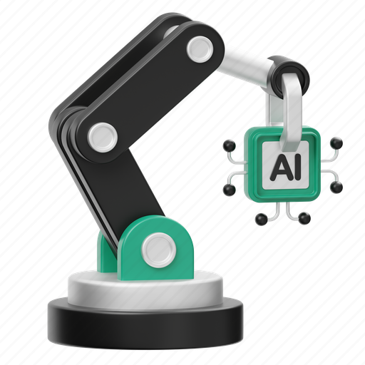 Robotic, manufacturing, industry, robotics, robot, machine, production 3D illustration - Download on Iconfinder