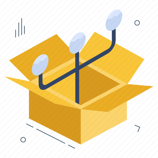Ai box, ai package, ai parcel, carton, logistic icon - Download on Iconfinder
