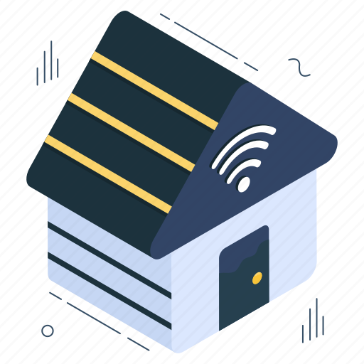 Smarthome, smart house, iot, internet of things, smart building icon - Download on Iconfinder