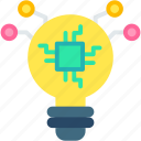 idea, bulb, innovation, light, technology, artificial, intelligence