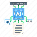 ai, text, prompt, article, generation, artificial, inteligence, illustration, document, paper 