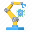 manufacture, robot, arm, artificial, inteligence, illustration, hand, ml, machine 