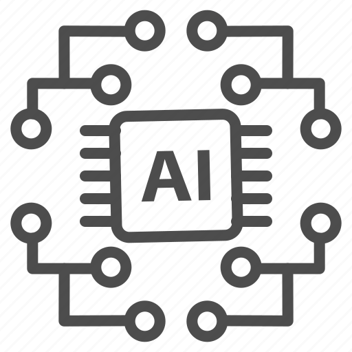 Ai, artificial intelligence, chip icon - Download on Iconfinder