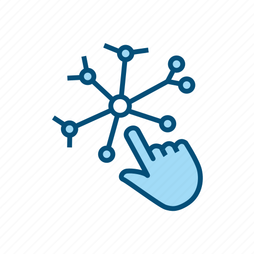 Artificial, intelligence, ai, artificial intelligence, hand, network icon - Download on Iconfinder