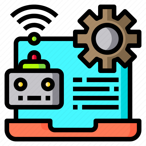 Artificial, computer, factory, intelligence, production, sensor, workshop icon - Download on Iconfinder