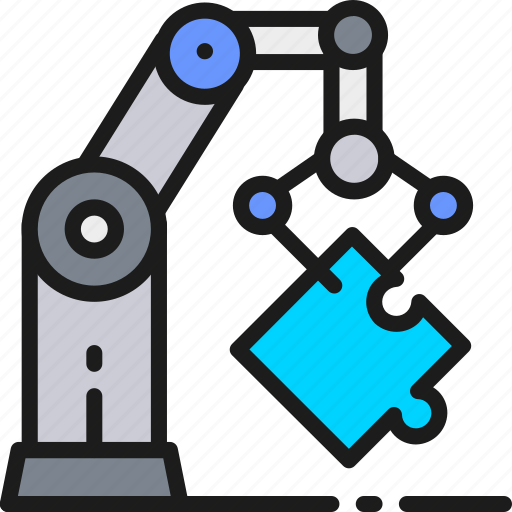 Arm, hand, industrial, intelligence, manipulator, robot, robotic icon - Download on Iconfinder