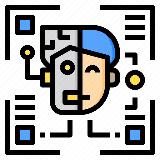 Artificial, automation, futuristic, humanoid, intelligence, robotic, technology icon - Download on Iconfinder