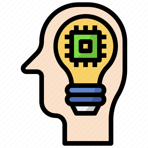 Artificial, brain, engineering, intelligence, intelligent, reverse, robot icon - Download on Iconfinder