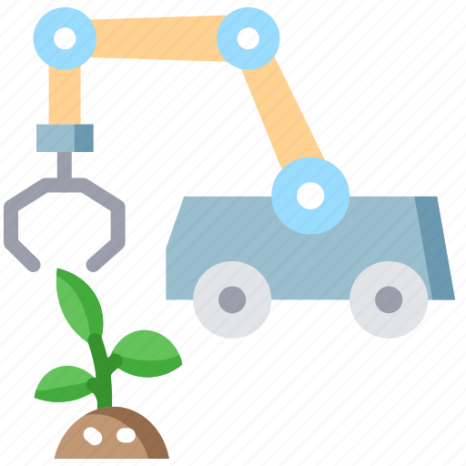 Agriculture robots, ai, artificial intelligence, smart farm icon - Download on Iconfinder