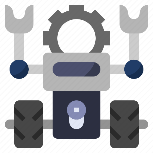Artificial, automaton, futuristic, intelligence, process, robot, robotic icon - Download on Iconfinder