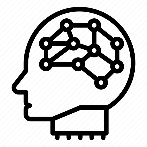 Ai, artificial, artificial intelligence, brain, machine intelligence, neuron, robotics icon - Download on Iconfinder