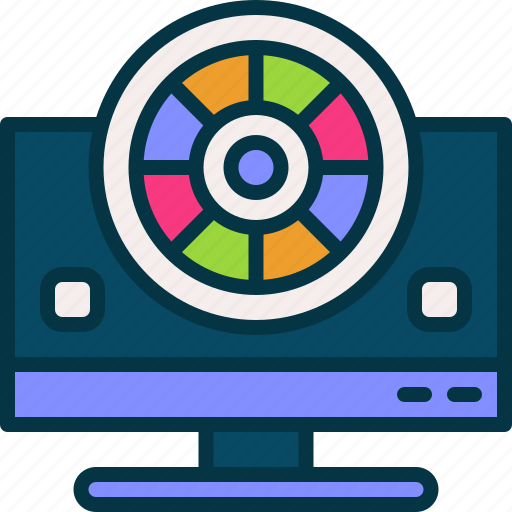 Color, computer, palette, monitor, colourful icon - Download on Iconfinder