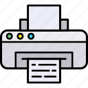 printer, fax, paper, print, printing