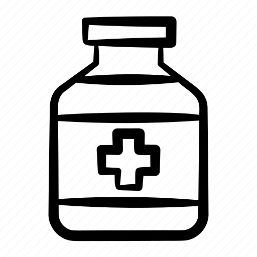 Bottle, syrup, medicinal, medicine, medic, medical, health icon - Download on Iconfinder