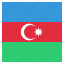 azerbaijan, country, flag 