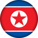 flag, korea, north