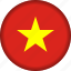 flag, vietnam 